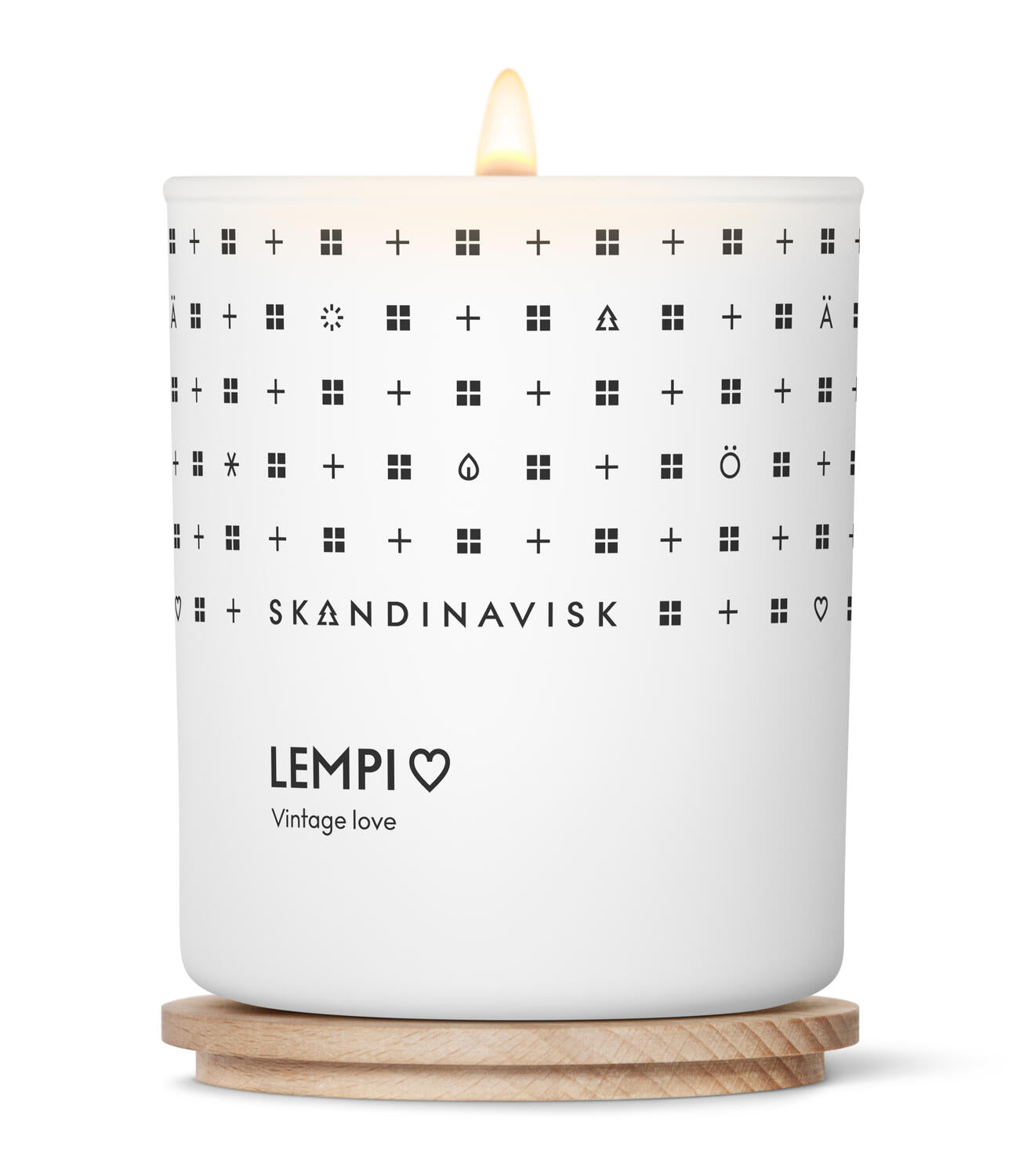 Lempi duftlys - hvid